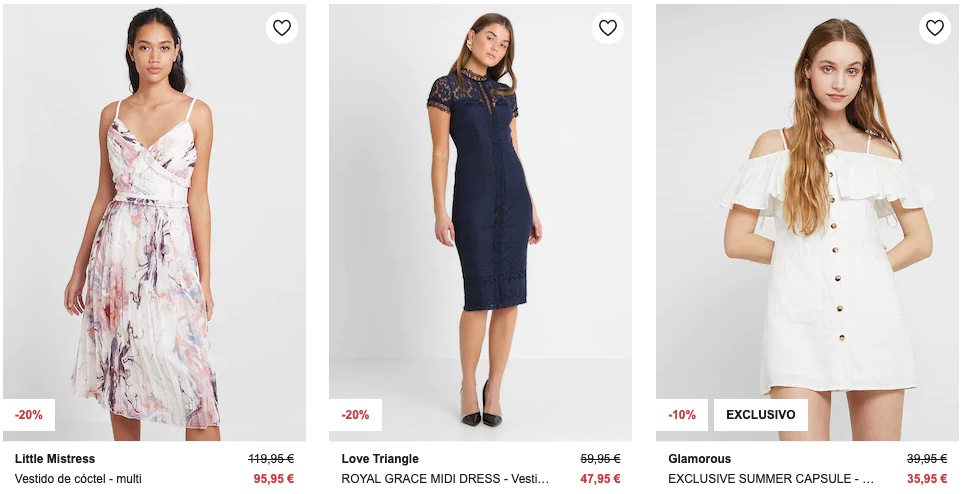 ux y rebajas ejemplo - Zalando etiqueta porcentaje