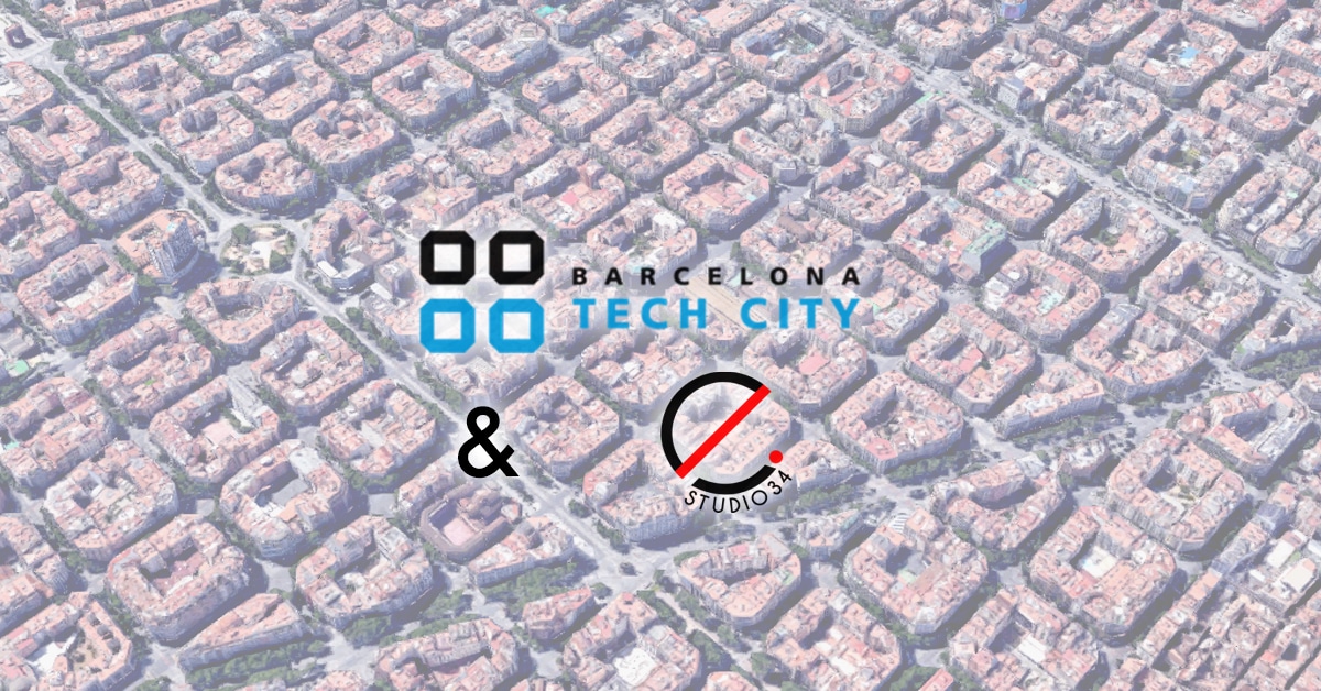 Estudio34 se une a Barcelona Tech City para contribuir a la aceleración digital de las empresas del ecosistema